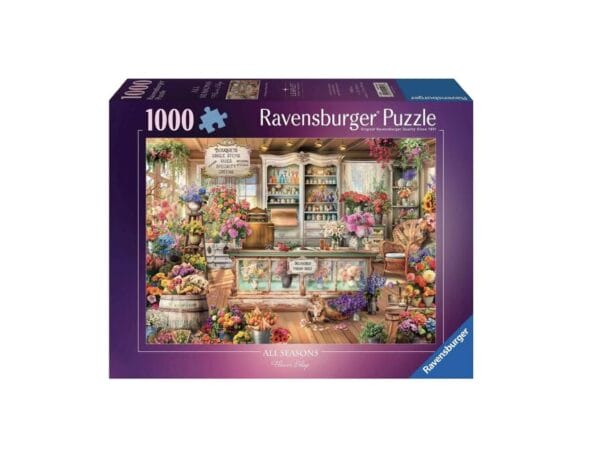 Ravensburger 1000 Piece All Seasons Flower Shop Puzzle